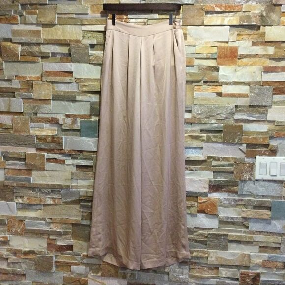RAMY BROOK Iris Wide Satin Pant - Picture 1 of 9